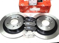 TRW Disky Doštičky Df6363 Gdb1844 Opel Astra J Zadné