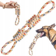 VIAZA PRE PSA S UZLY, XXL hračka na lano, 60 cm VIAZA PRE PSA S UZLY, XXL hračka na lano, 60 cm
