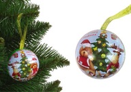 Vianočná kovová ozdoba, ozdoba medvedíka losa na vianočný stromček