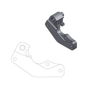 Adaptér predného brzdového strmeňa Moto-Master 270mm Adaptér predného brzdového strmeňa Moto-Master 270mm