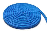 Polypropylénové modré pletené lano 8mm