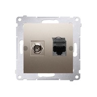 ANTÉNNA ZÁSUVKA. F+KOMP RJ45 DASFRJ45.01/44 SIMON 54 ANTÉNNA ZÁSUVKA. F+KOMP RJ45 DASFRJ45.01/44 SIMON 54