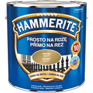 Hammerite hrdzavá farba GLOSS GOLD 2,5L Hammerite hrdzavá farba GLOSS GOLD 2,5L