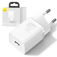 RÝCHLA SIEŤOVÁ NABÍJAČKA USB C 20W PD BASEUS RÝCHLA SIEŤOVÁ NABÍJAČKA USB C 20W PD BASEUS