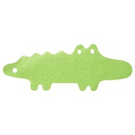 Krokodílovo zelená kúpeľňová predložka IKEA PATRULL