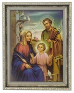 OBRAZY NA STENU SVÄTEJ RODINY 39X49 STRIEBORNÉ. FRAME OBRAZY NA STENU SVÄTEJ RODINY 39X49 STRIEBORNÉ. FRAME