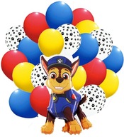 Sada balónikov PAW PATROL k narodeninám CHASE Sada balónikov PAW PATROL k narodeninám CHASE