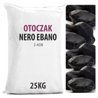 Čierne NERO EBANO Záhradné kamene 2-4cm 25KG