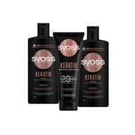 Syoss Keratin Shampoo Conditioner Slabé krehké vlasy Syoss Keratin Shampoo Conditioner Slabé krehké vlasy