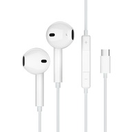 UNIVERZÁLNE SLÚCHADLÁ DO UŠÍ USB-C MIKROFÓN + DIAĽKOVÉ OVLÁDANIE ZVUKU UNIVERZÁLNE SLÚCHADLÁ DO UŠÍ USB-C MIKROFÓN + DIAĽKOVÉ OVLÁDANIE ZVUKU