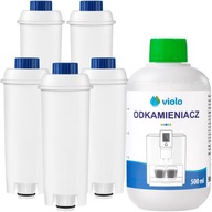 1x 500 ml EXPRES DESCALER pre DeLonghi 5x FILTER 1x 500 ml EXPRES DESCALER pre DeLonghi 5x FILTER