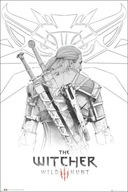 Witcher Geralt Witcher Sketch - plagát 61x91,5 cm Witcher Geralt Witcher Sketch - plagát 61x91,5 cm