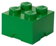 Zelený kontajner na malé hračky LEGO BRICK