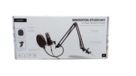 Hykker pop filter štúdiový mikrofón so stojanom Hykker pop filter štúdiový mikrofón so stojanom