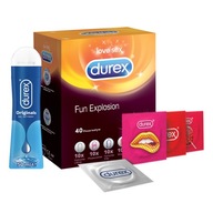 Durex Fun Explosion set kondómov + gél