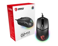 Herná myš MSI Clutch GM11 Black 5000 DPI