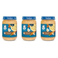 GERBER karfiolová polievka s králikom 3x190g GERBER karfiolová polievka s králikom 3x190g