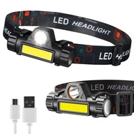 COB LED HLAVNÁ LAMPA s magnetom COB LED HLAVNÁ LAMPA s magnetom
