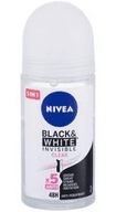 NIVEA Black & White Clear roll-on antiperspirant