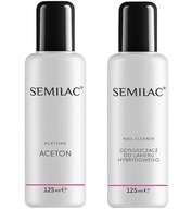 Semilac Aceton + Cleaner 2x 125ml