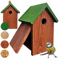 NEST BOX HOUSE Drevené kŕmidlo pre vtáčiky NEST BOX HOUSE Drevené kŕmidlo pre vtáčiky
