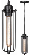 Kovové závesné svietidlo T30 BLACK loft metal Kovové závesné svietidlo T30 BLACK loft metal