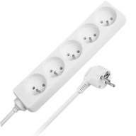 Elektrický predlžovací kábel 3m 5-zásuvka 3500W 3x1,5mm hrubý masív REBEL Elektrický predlžovací kábel 3m 5-zásuvka 3500W 3x1,5mm hrubý masív REBEL