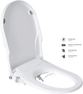 WC sedadlo GEOATON na bidet a WC, tvar D WC sedadlo GEOATON na bidet a WC, tvar D