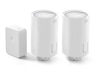 2x HomeKit WiFi Meross termostatická hlavica + rozbočovač 2x HomeKit WiFi Meross termostatická hlavica + rozbočovač