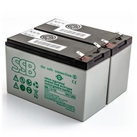 2x SSB SBL 7.2-12 12V 7.2Ah AGM batéria