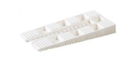 Kliny na vyrovnávacie laty 100 ks 10x38x77 mm plastové kliny SOLID Kliny na vyrovnávacie laty 100 ks 10x38x77 mm plastové kliny SOLID