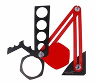 ŠABLÓNA MECHANICKÁ DLAŽDICA Šablóna dierových dlaždíc ŠABLÓNA MECHANICKÁ DLAŽDICA Šablóna dierových dlaždíc