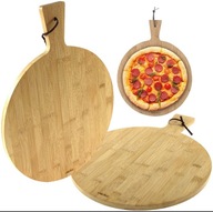 Bambusová doska na pizzu 35 cm, chuťovky