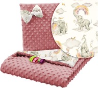 DEKA NA KOČÍK + VANKÚŠEK SET MINKY OBOJSTRANNÝ 2v1 BABYMAM DEKA NA KOČÍK + VANKÚŠEK SET MINKY OBOJSTRANNÝ 2v1 BABYMAM