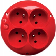 Elgotech Drum decoiler zásuvka červená 250V 16A Elgotech Drum decoiler zásuvka červená 250V 16A