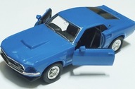 KOVOVÝ MODEL AUTA FORD MUSTANG BOSS 429 1969 KOVOVÝ MODEL AUTA FORD MUSTANG BOSS 429 1969