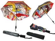 Dáždnik automatický, skladací - L. Jover (dekorácia po