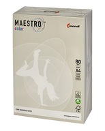 Papier do kopírky pre tlačiareň A4 80g, šedý MAESTRO Papier do kopírky pre tlačiareň A4 80g, šedý MAESTRO