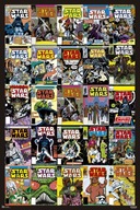 Krycí plagát komiksu Star Wars 61x91,5 cm
