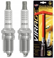 DENSO XU22EPR-U zapaľovacia sviečka + kľúč na zapaľovacie sviečky 16mm DENSO XU22EPR-U zapaľovacia sviečka + kľúč na zapaľovacie sviečky 16mm