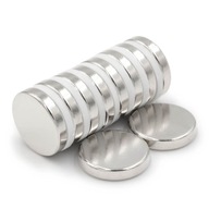 15x3 mm Neodymium Magnet Strong, Round, Disk, Hunter - 10 kusov 15x3 mm Neodymium Magnet Strong, Round, Disk, Hunter - 10 kusov