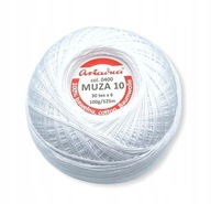 ARIADNA MUSE 10 525 100G PRIADZA S BIELOU NITOU ARIADNA MUSE 10 525 100G PRIADZA S BIELOU NITOU