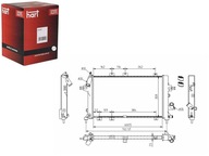 RADIÁTOR ASTRA H 1.7CDTI 04- HART RADIÁTOR ASTRA H 1.7CDTI 04- HART