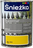 Śnieżka Supermal chlórkaučukový email Yellow Gloss - 0,9l Śnieżka Supermal chlórkaučukový email Yellow Gloss - 0,9l