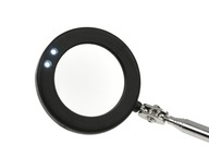 Okrúhle LED inšpekčné zrkadlo, 2x dióda fi 50mm Okrúhle LED inšpekčné zrkadlo, 2x dióda fi 50mm