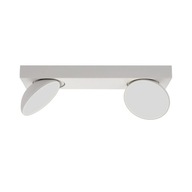 Moderné dvojbodové pohyblivé LED stropné bodové svietidlo 10W CASTELIO Moderné dvojbodové pohyblivé LED stropné bodové svietidlo 10W CASTELIO