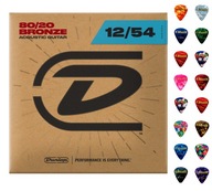 Struny na akustickú gitaru DUNLOP DAB1254 ZDARMA Struny na akustickú gitaru DUNLOP DAB1254 ZDARMA