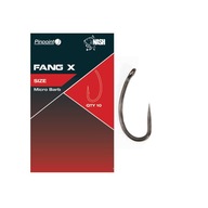Nash Hooks Fang X Size 2 Micro Barbed 10 ks.