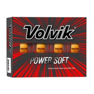 Golfové loptičky Volvik Power Soft oranžové Golfové loptičky Volvik Power Soft oranžové
