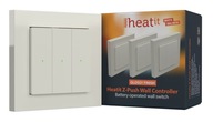 Heatit Z-Push Wall Controller krémový lesk